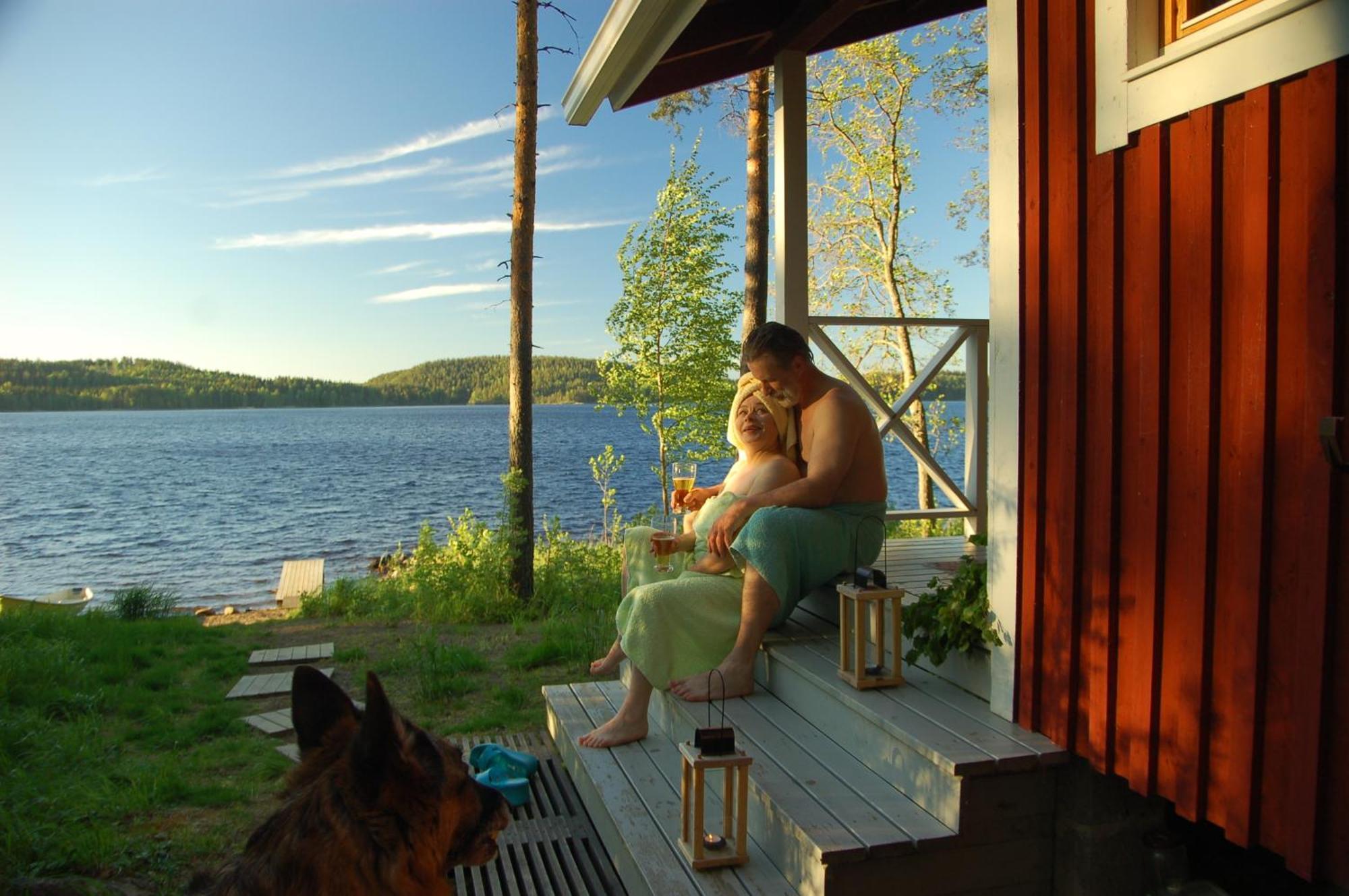 Loikansaari Lomamoekit Holiday Cottages Kallislahti Dış mekan fotoğraf